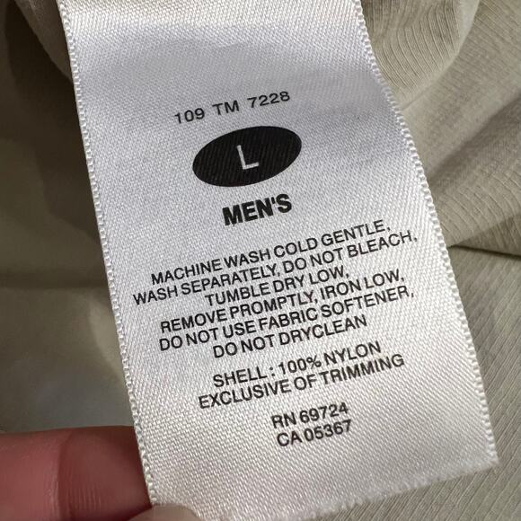 Columbia Shirt Mens Large Titanium Fishing Long Sleeve Beige - Picture 9 of 9